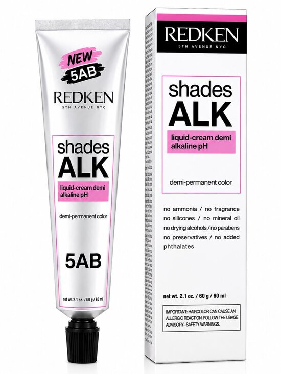 Redken Other - Redken Shades ALK Liquid Cream Demi Permanent Hair Color 5AB 2.1 oz